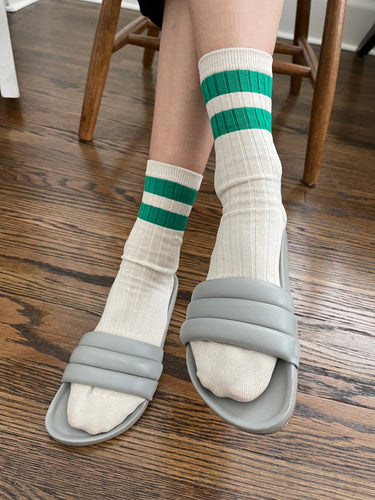 Her Socks - Varsity: Green