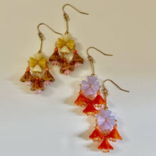 Load image into Gallery viewer, Freesia Earrings: Pink