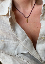 Load image into Gallery viewer, Purple Crystal Necklace