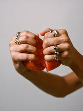 Load image into Gallery viewer, 3-Point Ring - Sterling Silver