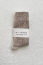 Load image into Gallery viewer, Classic Cashmere Socks: Fawn