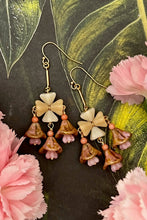 Load image into Gallery viewer, Freesia Earrings: Pink