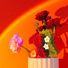 Load image into Gallery viewer, Strawberries and Flowers Hair Claw