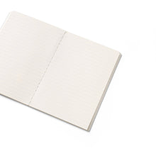 Load image into Gallery viewer, Checkerboard & Bows Softcover Notebook Set of 2 - A5 & A6