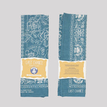 Load image into Gallery viewer, Cotton Rosey Bandana | Faded Blue
