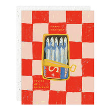 Load image into Gallery viewer, Sardines - Birthday Card
