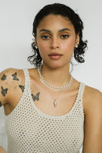 Load image into Gallery viewer, Spire Necklace: Sterling Silver / Slim Snake Chain