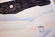 Load image into Gallery viewer, Snowy Mountain Print: 8x10