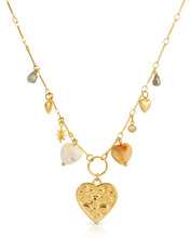 Load image into Gallery viewer, True Love Charm Necklace: Gold