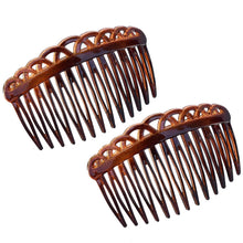 Load image into Gallery viewer, French Small Side Hair Combs(2 Pcs): Tortoise Shell