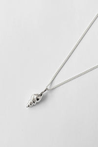 Spire Necklace: Sterling Silver / Slim Snake Chain