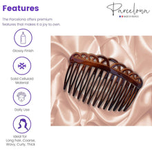 Load image into Gallery viewer, French Small Side Hair Combs(2 Pcs): Tortoise Shell