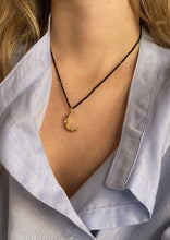 Load image into Gallery viewer, Méliès Stardust Moon Charm - Gold
