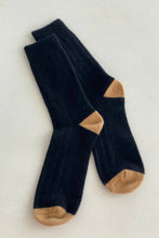 Load image into Gallery viewer, Extended Cashmere Classic Socks: Grey Melange