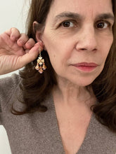 Load image into Gallery viewer, Freesia Earrings: Pink