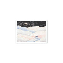 Load image into Gallery viewer, Snowy Mountain Print: 8x10