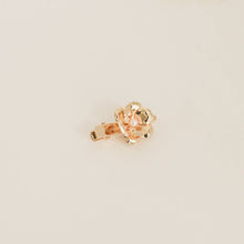 Load image into Gallery viewer, Metal Flower with Pearl Hair Clips | 3pcs | Gold