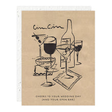 Load image into Gallery viewer, Cin Cin - Wedding Card