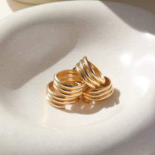 Load image into Gallery viewer, Trinity Ring: 14k Gold Fill