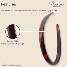 Load image into Gallery viewer, French Headband Set: Black & Tortoise
