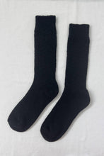 Load image into Gallery viewer, Cottage Socks: Black