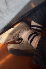 Load image into Gallery viewer, Cottage Varsity Socks: Oatmeal Varsity