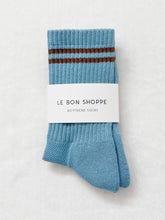 Load image into Gallery viewer, Boyfriend Socks: Powder Blue