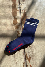 Load image into Gallery viewer, Boyfriend Socks: Navy