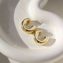 Load image into Gallery viewer, Cloud Hoops - 14K Gold Fill