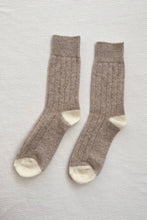 Load image into Gallery viewer, Classic Cashmere Socks: Fawn