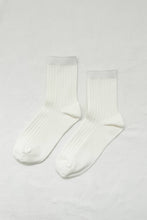 Load image into Gallery viewer, Her Socks: Classic White