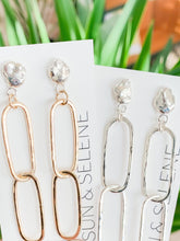 Load image into Gallery viewer, Eudora Link Earrings in Silver