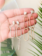 Load image into Gallery viewer, Eudora Link Earrings in Silver