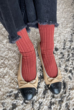 Load image into Gallery viewer, Her Socks: Terracotta