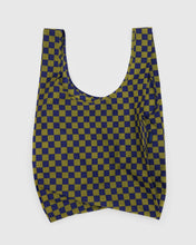 Load image into Gallery viewer, Standard Baggu - Pear Navy Check