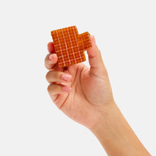 Load image into Gallery viewer, Midi Box Claw in Caramel Plaid