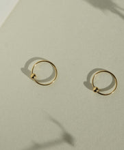 Load image into Gallery viewer, Harlie Hoop Earrings: 14K Gold Filled