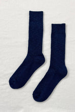 Load image into Gallery viewer, Cottage Socks: Navy
