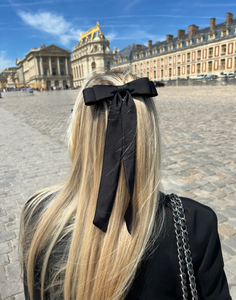 The Perfect Slim Satin Bow | Blue