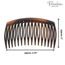 Load image into Gallery viewer, French Side Hair Combs (2 Pcs): Matte Shell