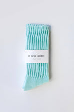 Load image into Gallery viewer, Ballet Socks: Aqua