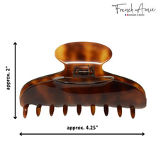 Load image into Gallery viewer, French Large Hair Claw: Shell Tort