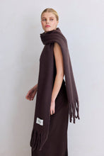 Load image into Gallery viewer, The Reykjavik Scarf - 100% Recycled - Ground Coffee