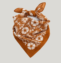 Load image into Gallery viewer, Cotton Aster Bandana | Tobacco