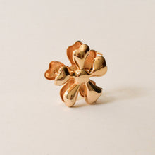 Load image into Gallery viewer, Flower Metal Hair Claw Clip | Gold