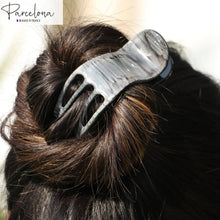 Load image into Gallery viewer, French Medium Slide-In Hair Claw: Blush Pink