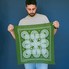 Load image into Gallery viewer, Cotton Love Knot Bandana | Olive