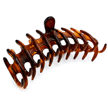 Load image into Gallery viewer, French Large Rake Hair Claw: Tortoise Shell