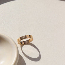 Load image into Gallery viewer, Cigar Band Ring: 14k Gold Fill