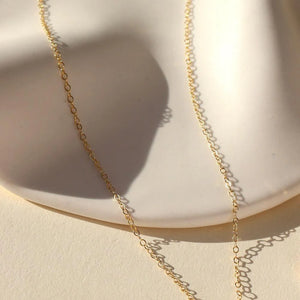 Simple Choker Chain - 14K Gold Fill